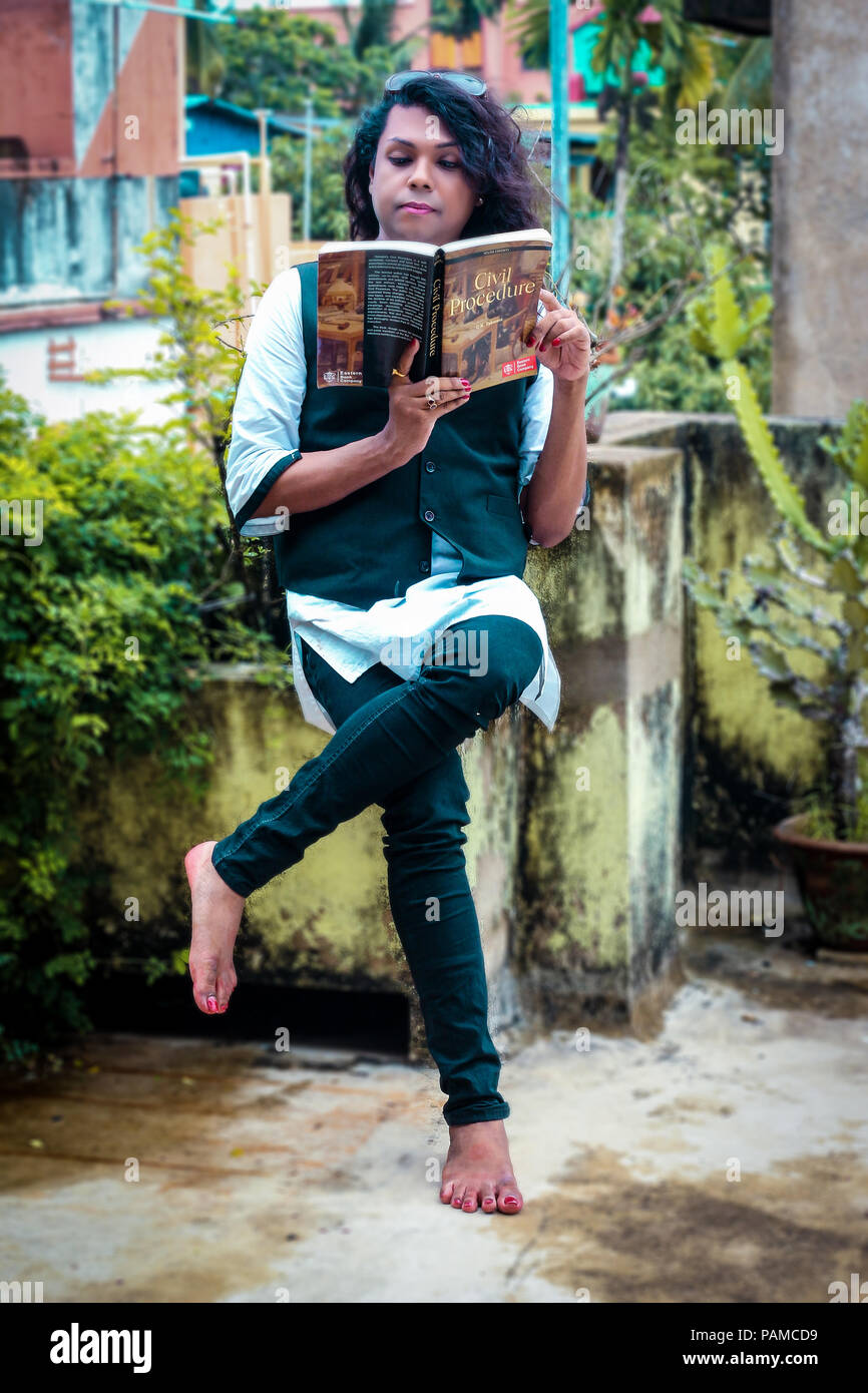 Kolkata, India. 23rd July, 2018. Sayantan Ghosh now known as Megh