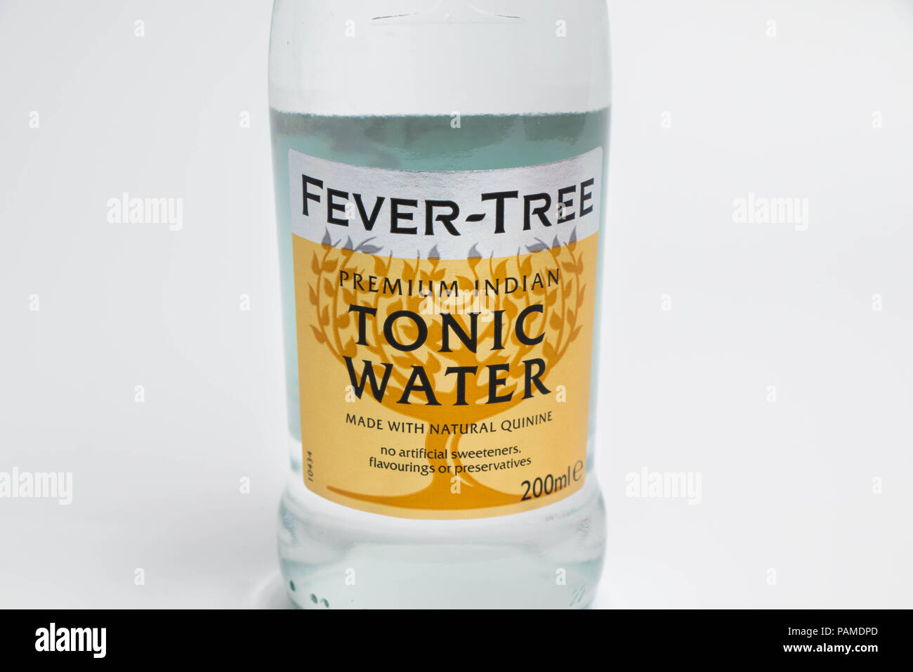 Bottle of tonic water fever tree Stock Photo Alamy