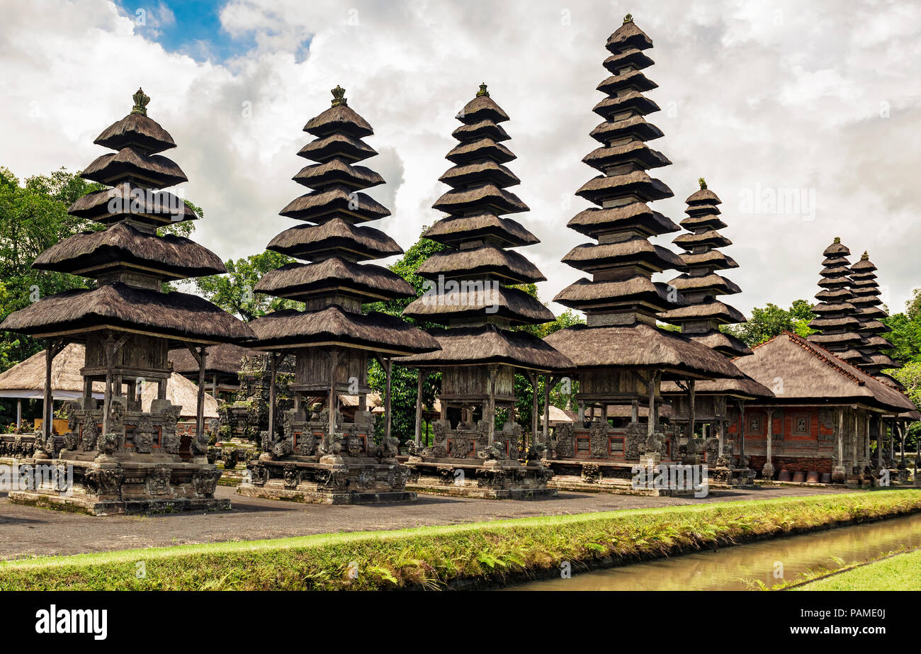 Pura Taman Ayun temple is in the village of Mengwi Badung on Bali,  Indonesia. History of temple is associate with King Of in 1627, It is the  place to Stock Photo - Alamy