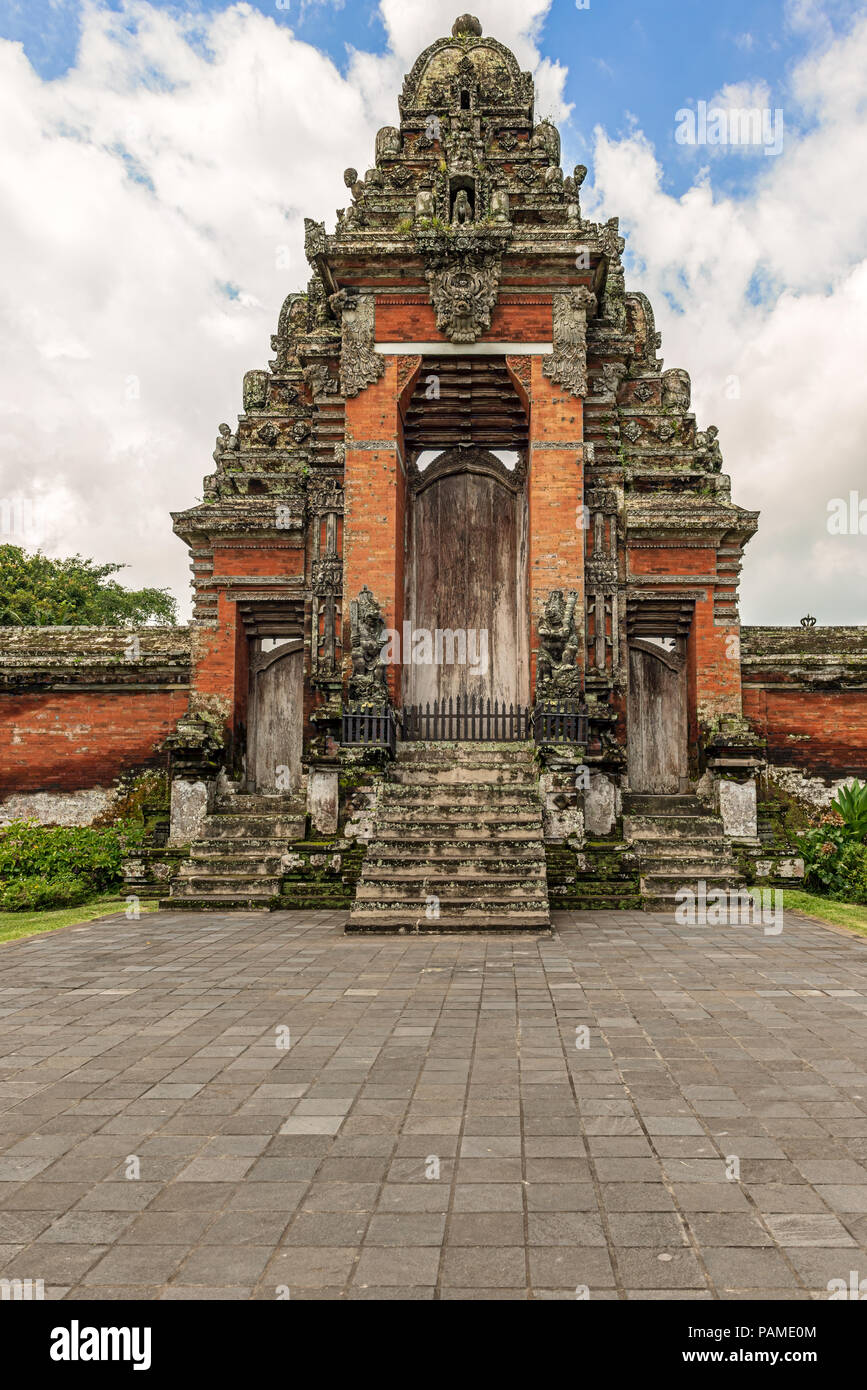 Pura Taman Ayun temple is in the village of Mengwi Badung on Bali, Indonesia.  History of temple is associate with King Of in 1627, It is the place to Stock Photo