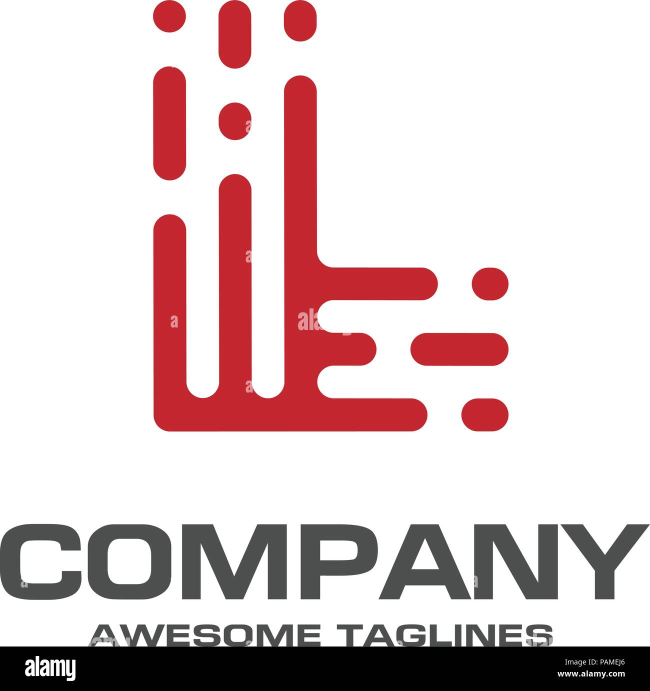creative Letter L line Logo design vector template Linear, best letter ...