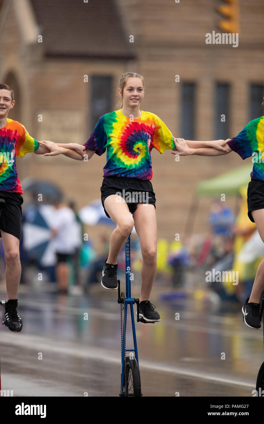 Circus unicycles unicycle hires stock photography and images Alamy