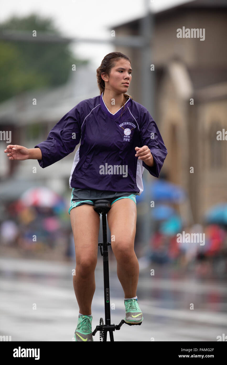 Circus unicycles unicycle hi-res stock photography and images - Alamy