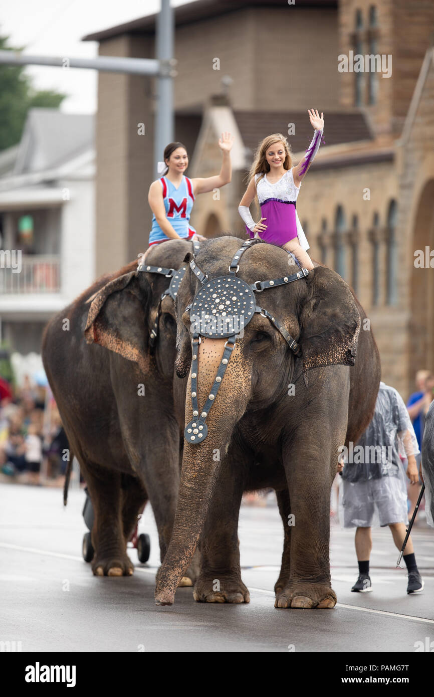 Circus Elephant Woman High Resolution Stock Photography And Images Alamy