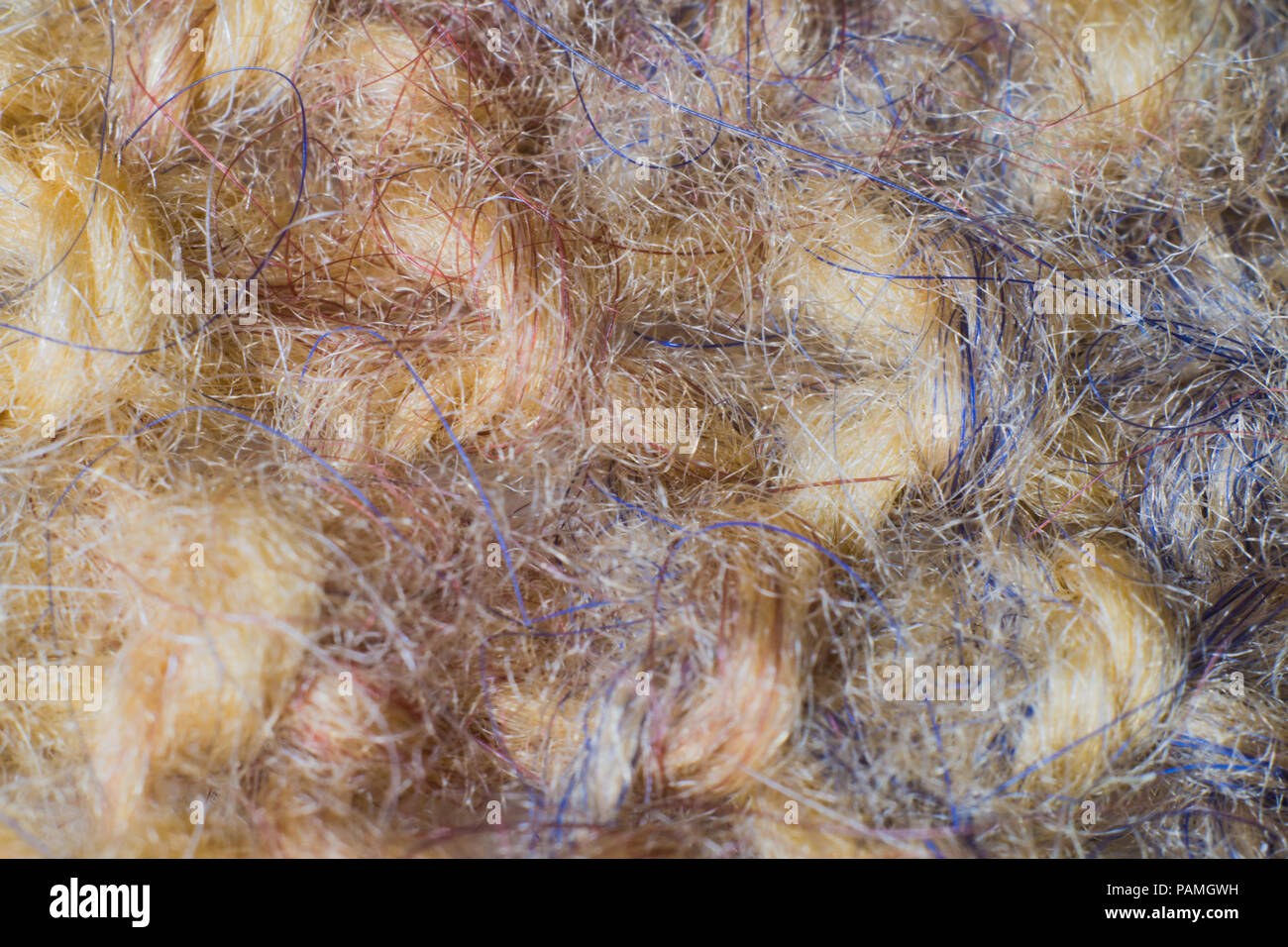 Texture of colored felt in a macro Stock Photo