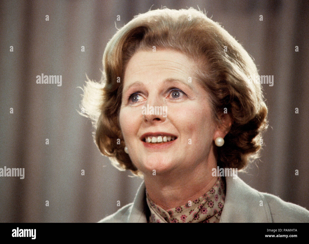 File photo dated 29/11/19179 of Prime Minister Margaret Thatcher who wanted to raid the European &quot;butter mountain&quot; and other food stockpiles to make good a shortfall in Britain's emergency reserves, according to newly-released official files. Stock Photo