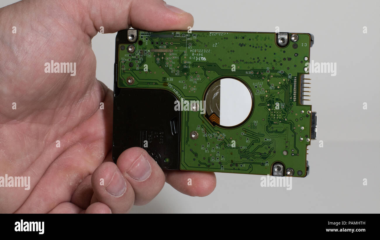 Circuit board computer hard disk hi-res stock photography and images ...