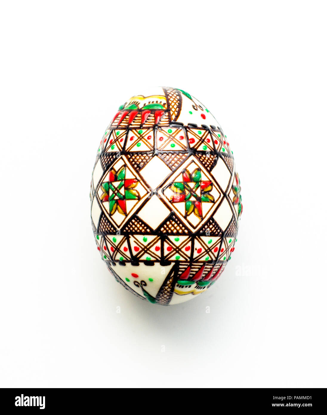 Traditional romanian orthodox hand painted easter egg Stock Photo Alamy