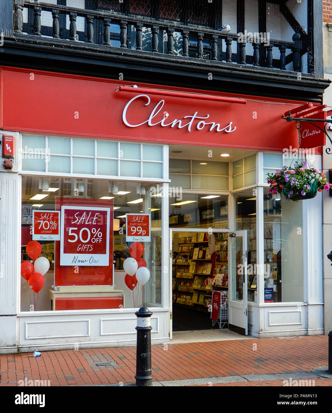 Clintons card shop hires stock photography and images Alamy