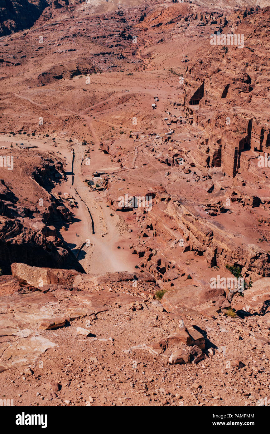 Jordan petra aerial hi-res stock photography and images - Alamy