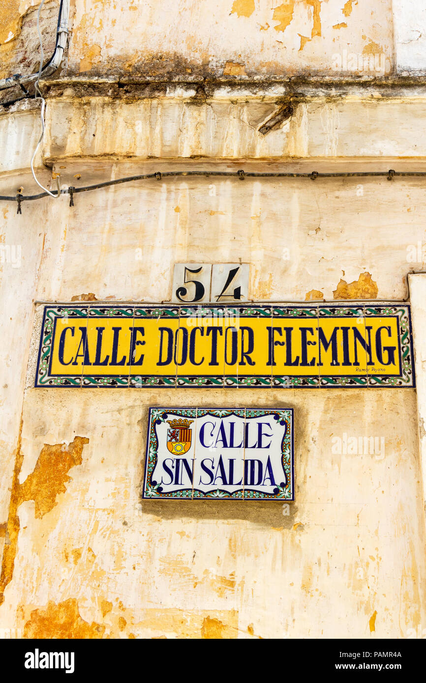 Cul de sac sign hires stock photography and images Alamy