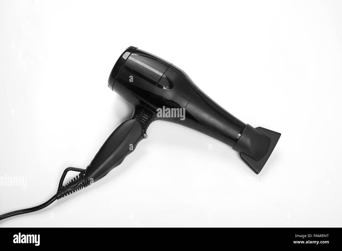 Hair dryer isolated on white background Stock Photo