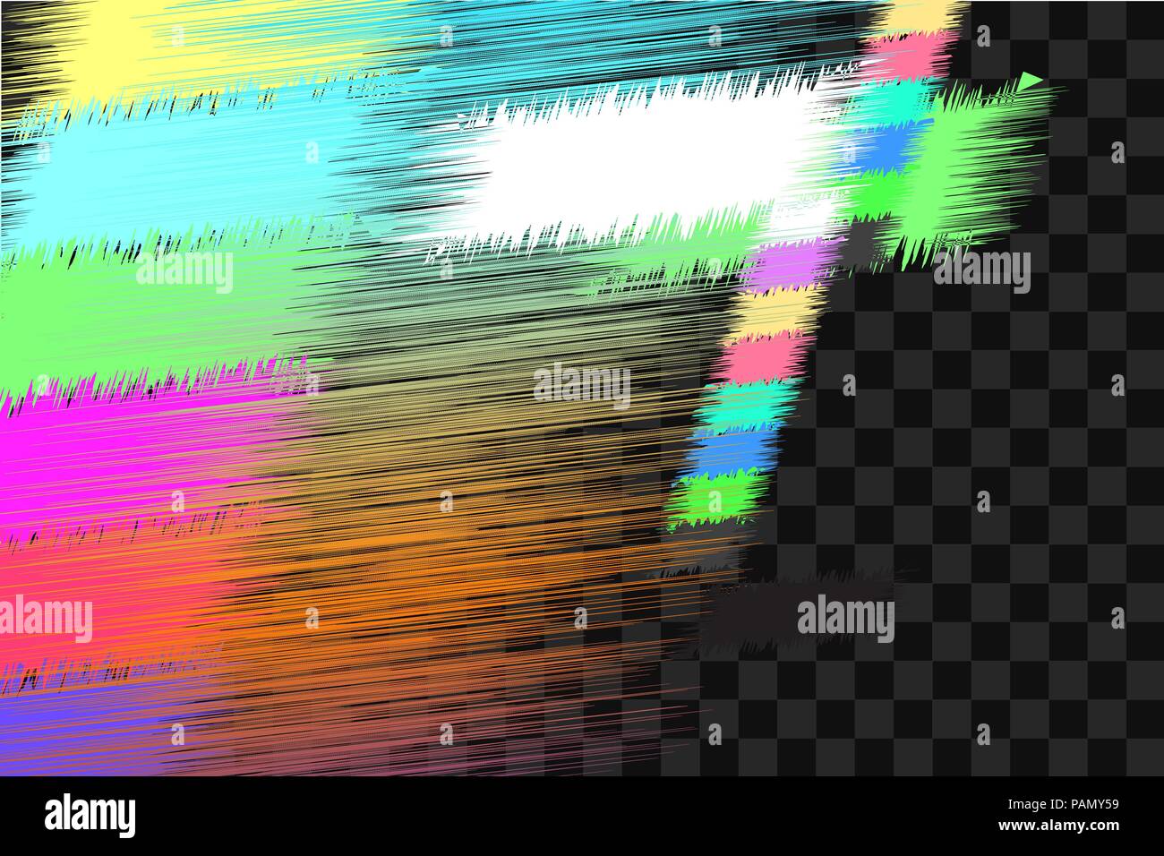 Abstract background with glitch effect design Stock Photo - Alamy