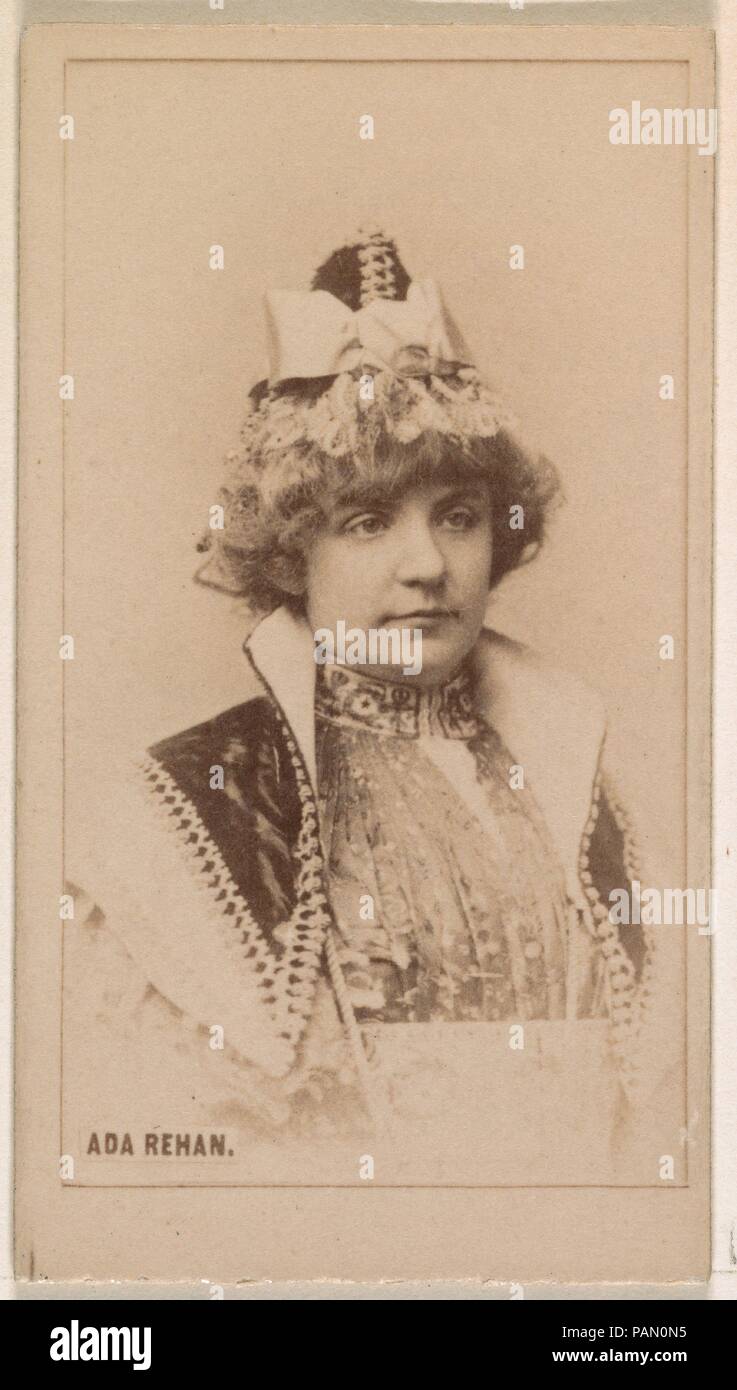 Ada R. Allen Ada Rehan, from the Actresses series (N245) issued by Kinney Brothers ...