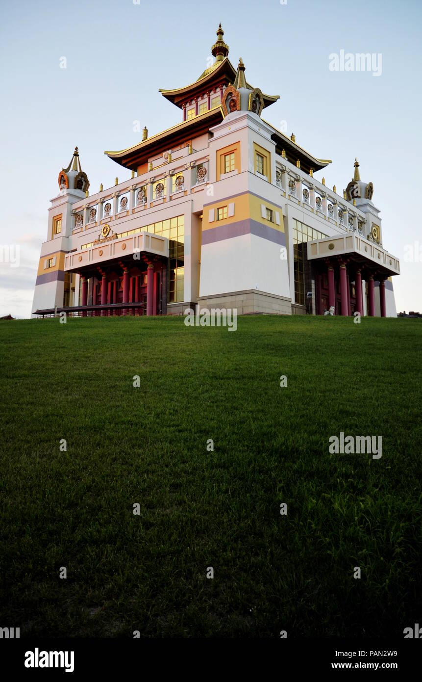 Buddhist City of Elista, Russia Stock Photo - Alamy