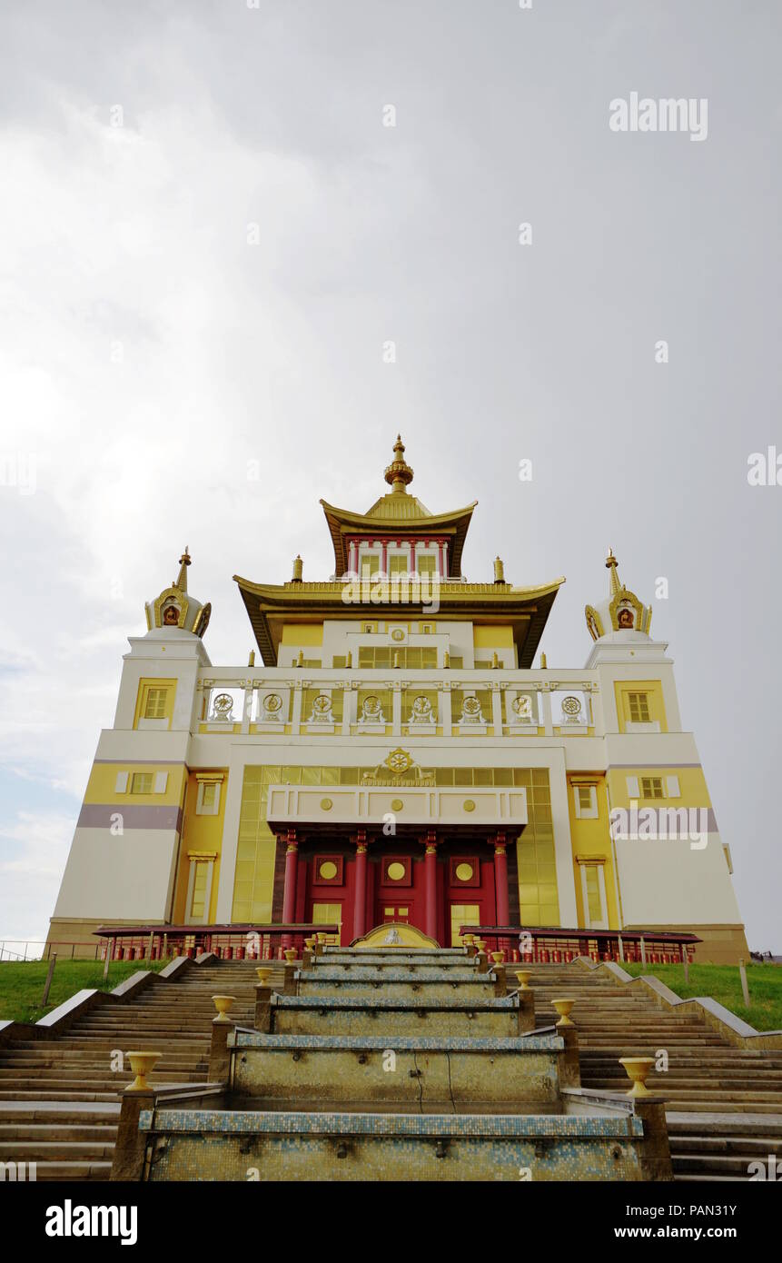 Buddhist City of Elista, Russia Stock Photo - Alamy