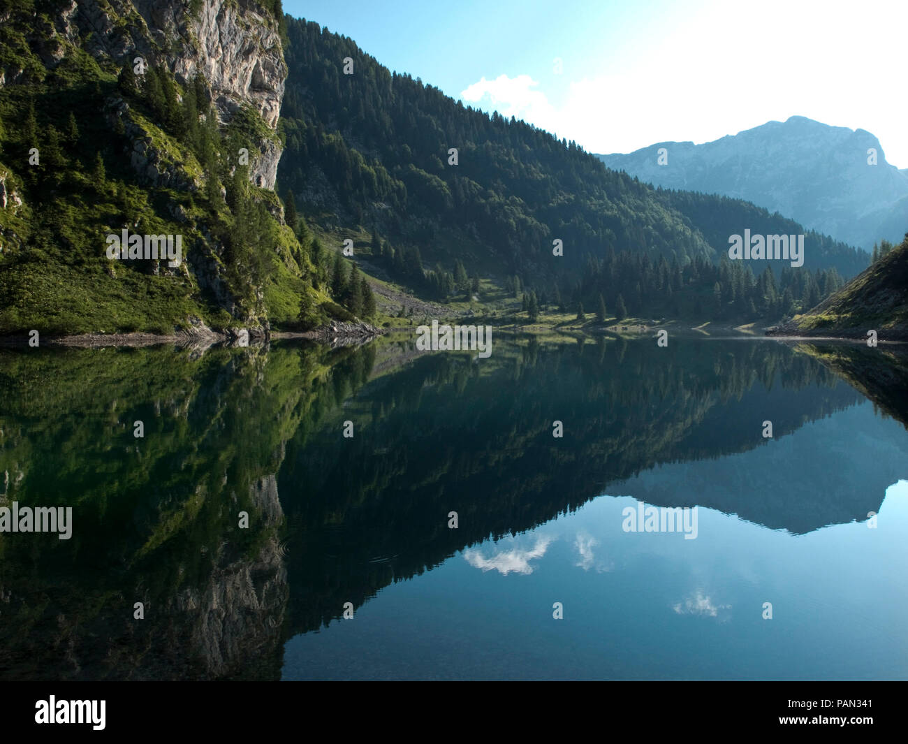 Krn lake, Triglav national park, Slovenia Stock Photo