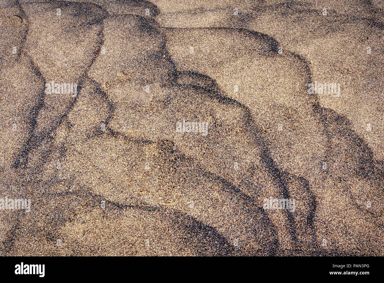 Wave patterns in sand hi-res stock photography and images - Alamy