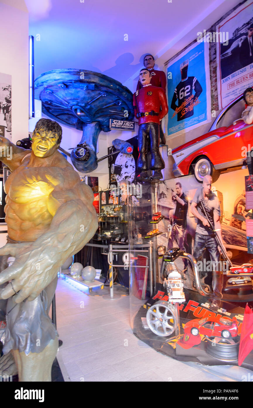 GENOVA, ITALY MAY 4, 2016 International cinema museum in Genova