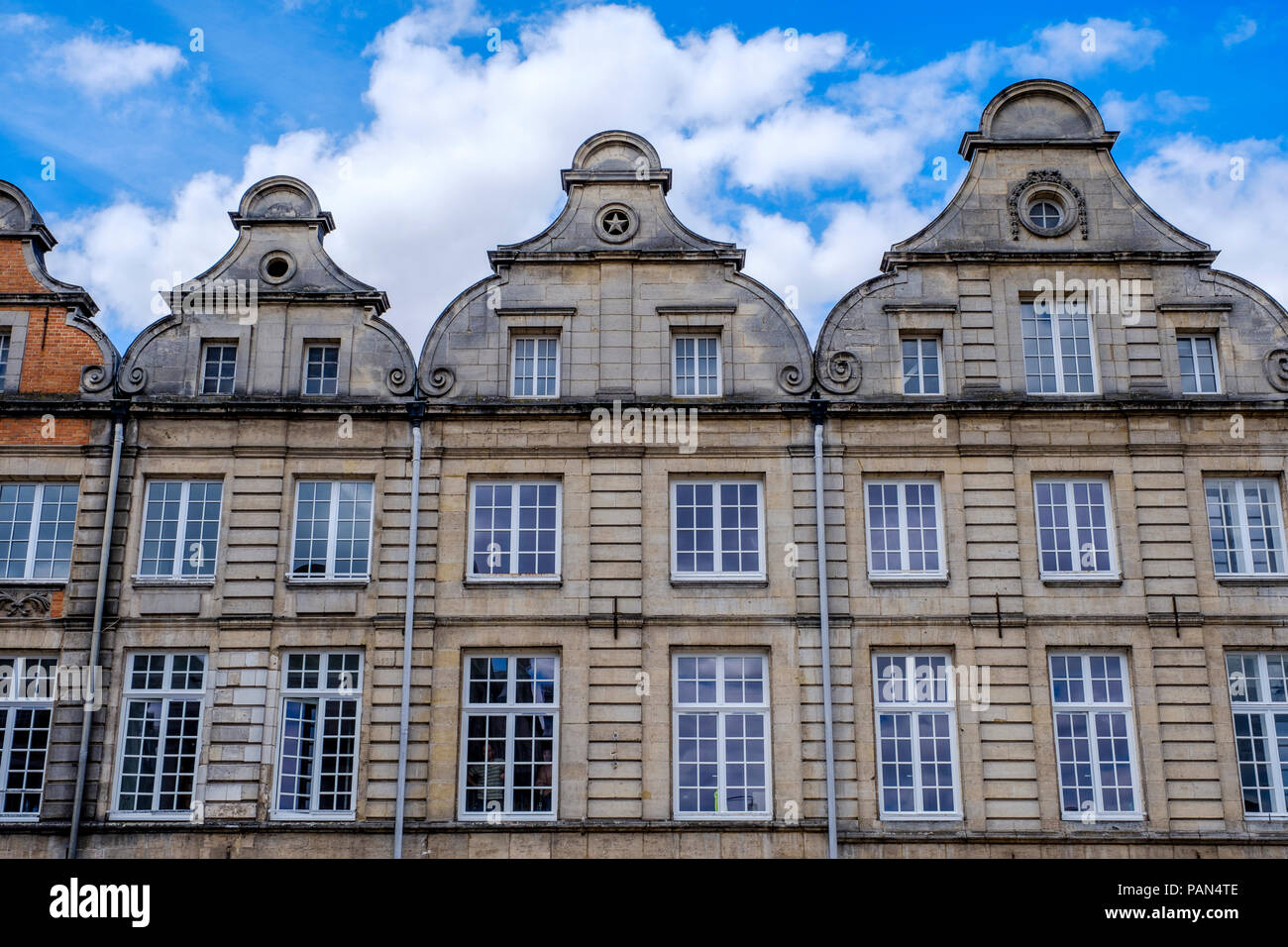 Architectural detail in the Grand'Place d'Arras,