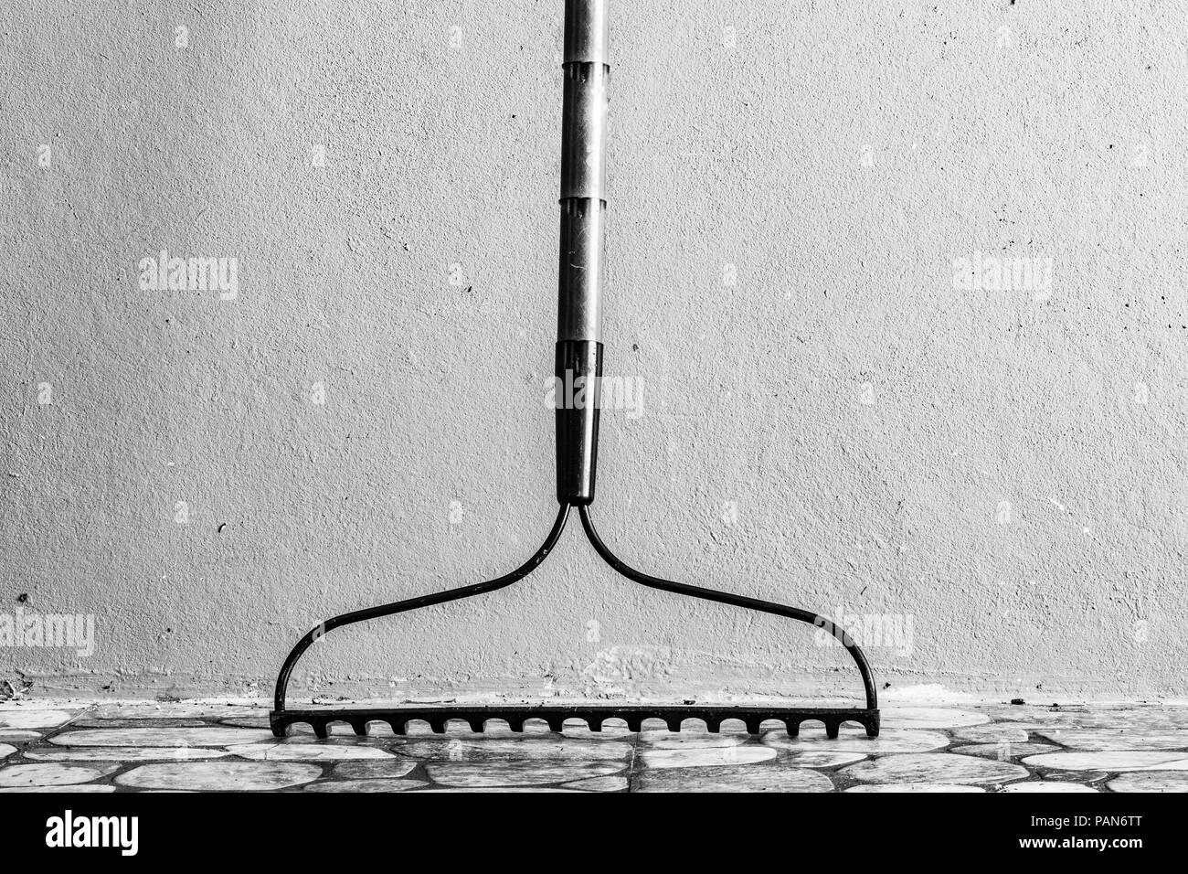 Dirty rake Black and White Stock Photos & Images - Alamy