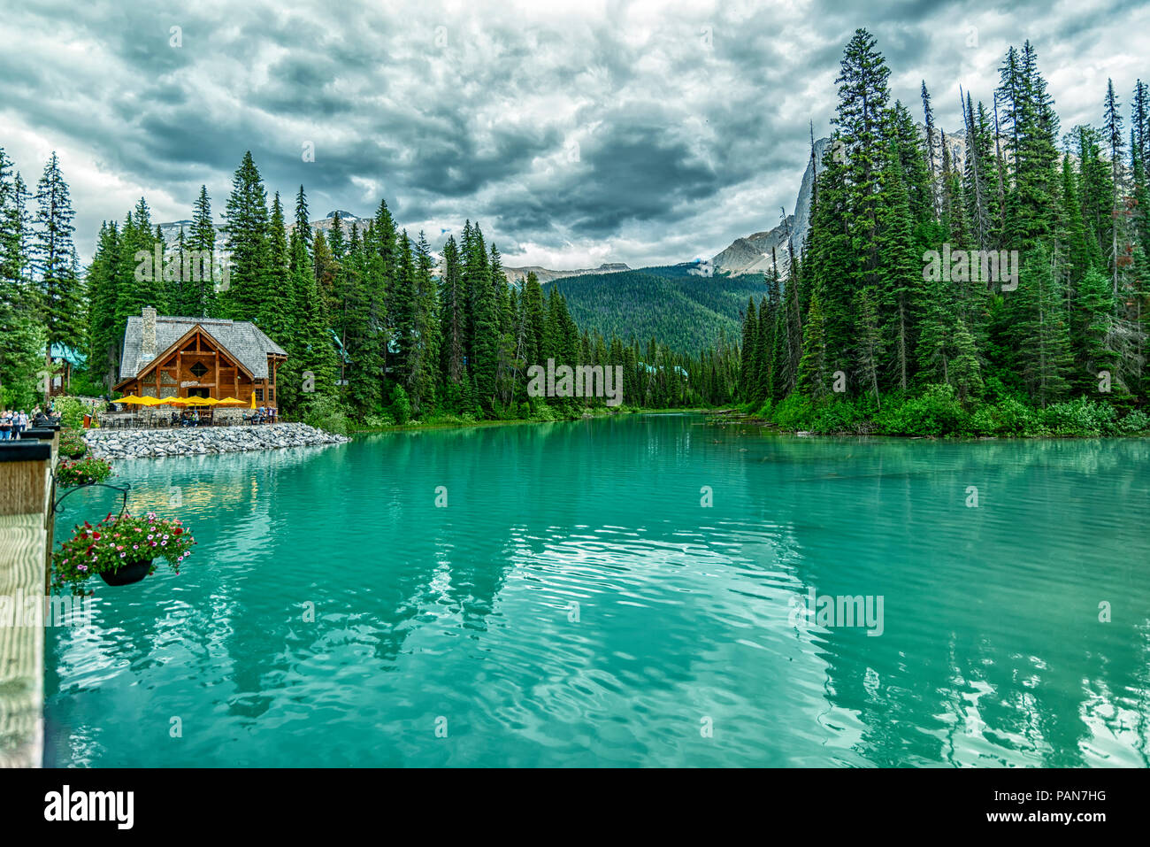 Wonderful Canada Wonderful Emerald Lake Surround View From