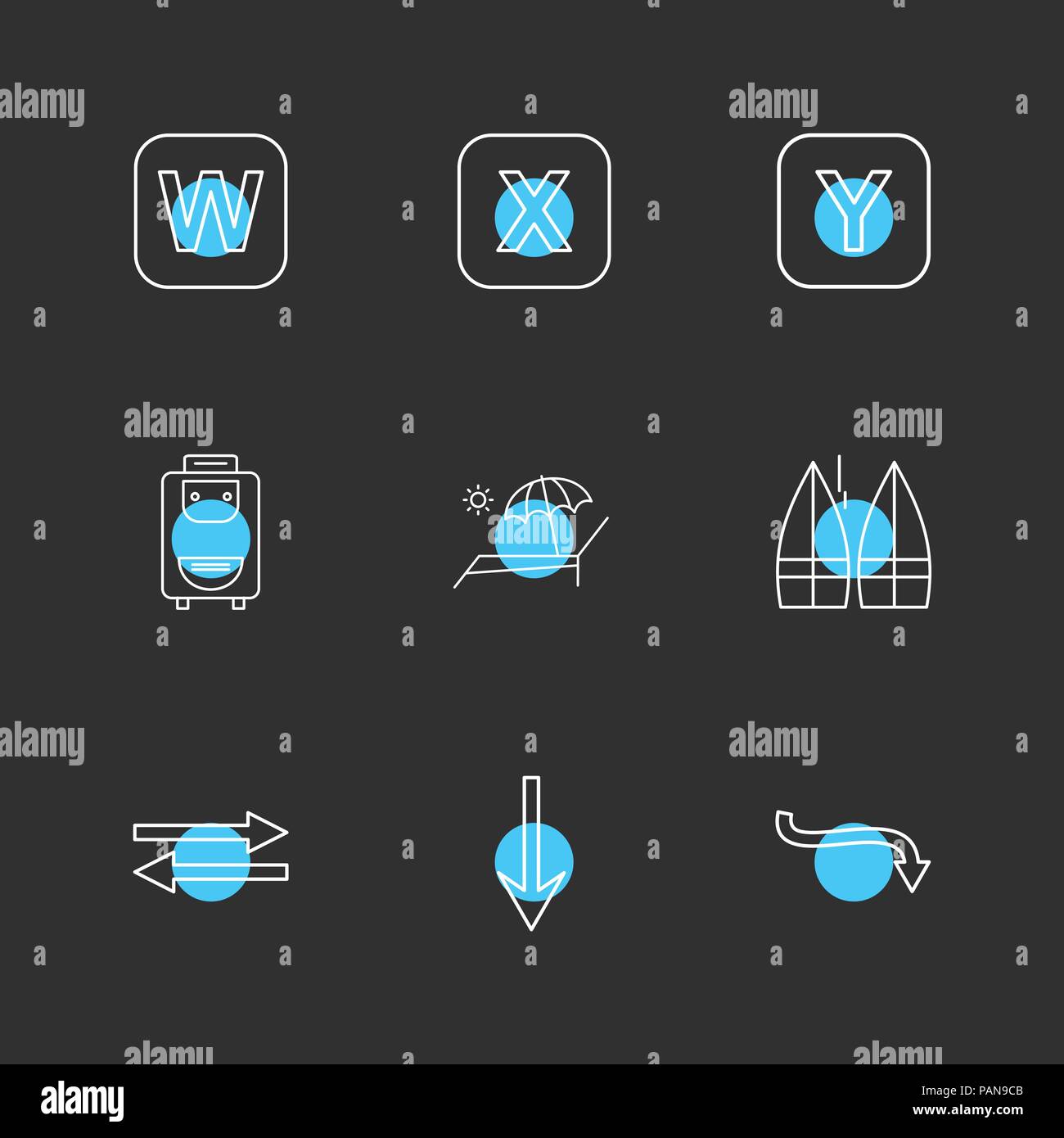 swimming bag target