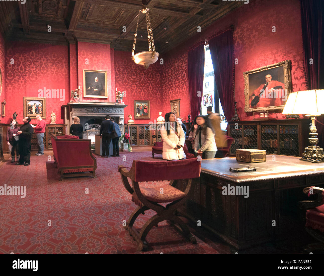 The West Room of the Morgan Library & Museum was used by financier