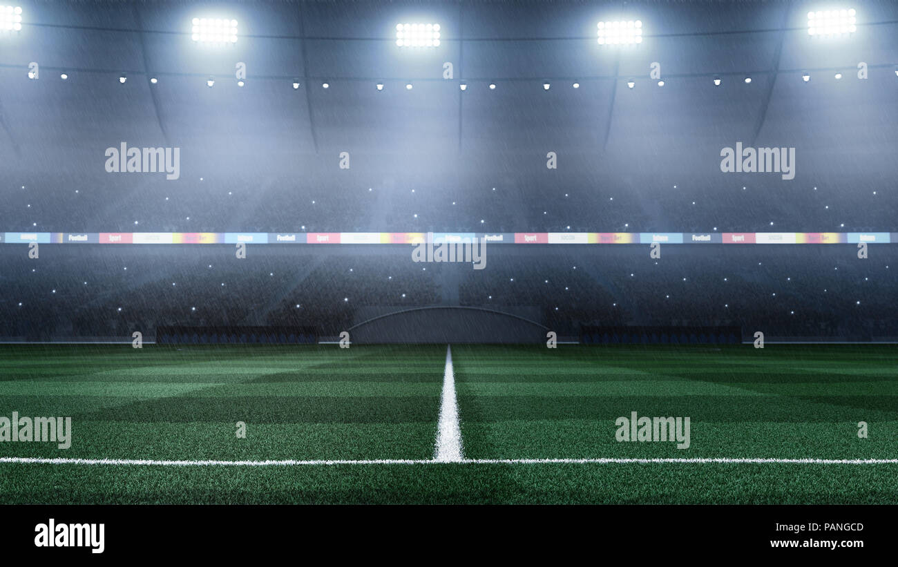 Fotball pitch background hi-res stock photography and images - Alamy