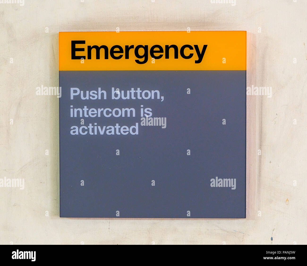 Emergency intercom hi-res stock photography and images - Alamy