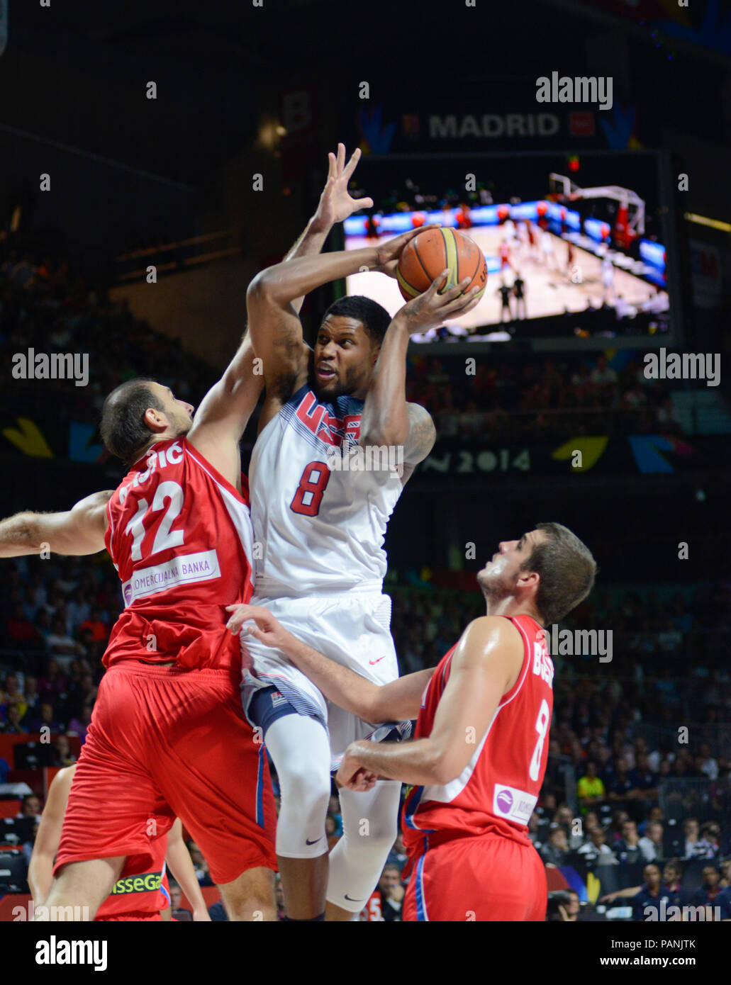 Rudy Gay, USA Basketball, FIBA World Cup Spain 2014 Stock Photo