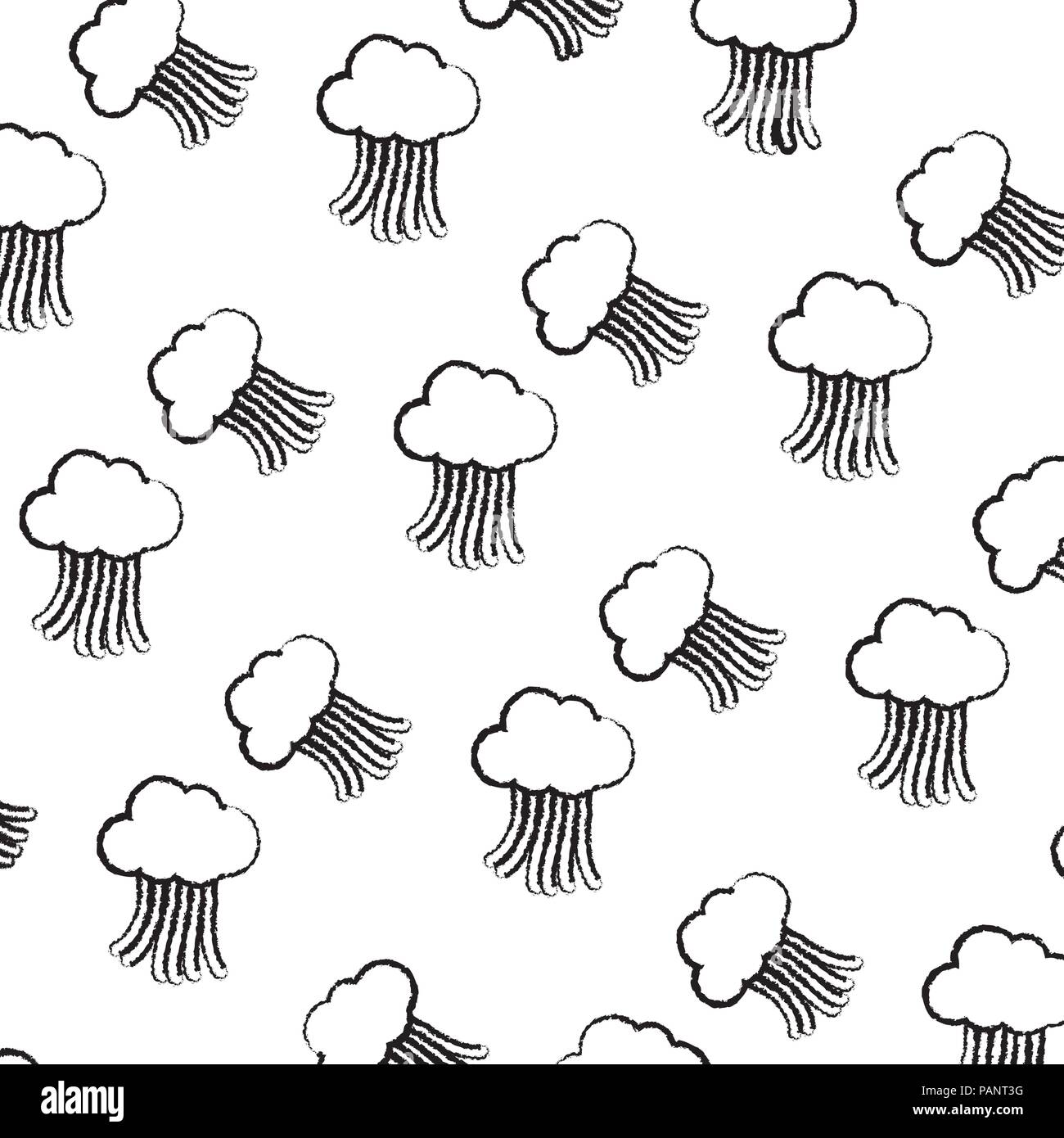 grunge fluffy cloud and nice rainbow background Stock Vector Image ...