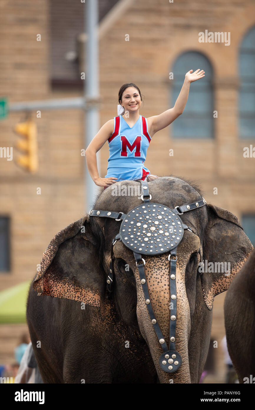 Circus Elephant Woman High Resolution Stock Photography And Images Alamy