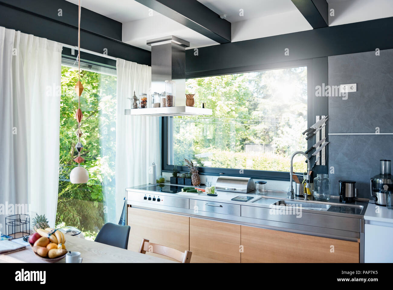 Interior of a modern kitchen Stock Photo
