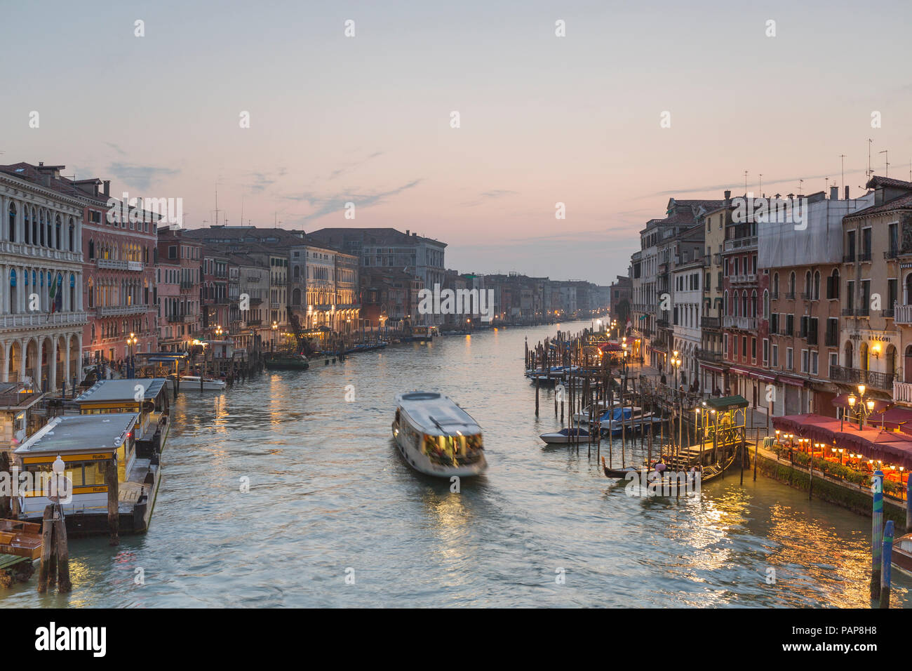 At twilight in venice hi-res stock photography and images - Alamy