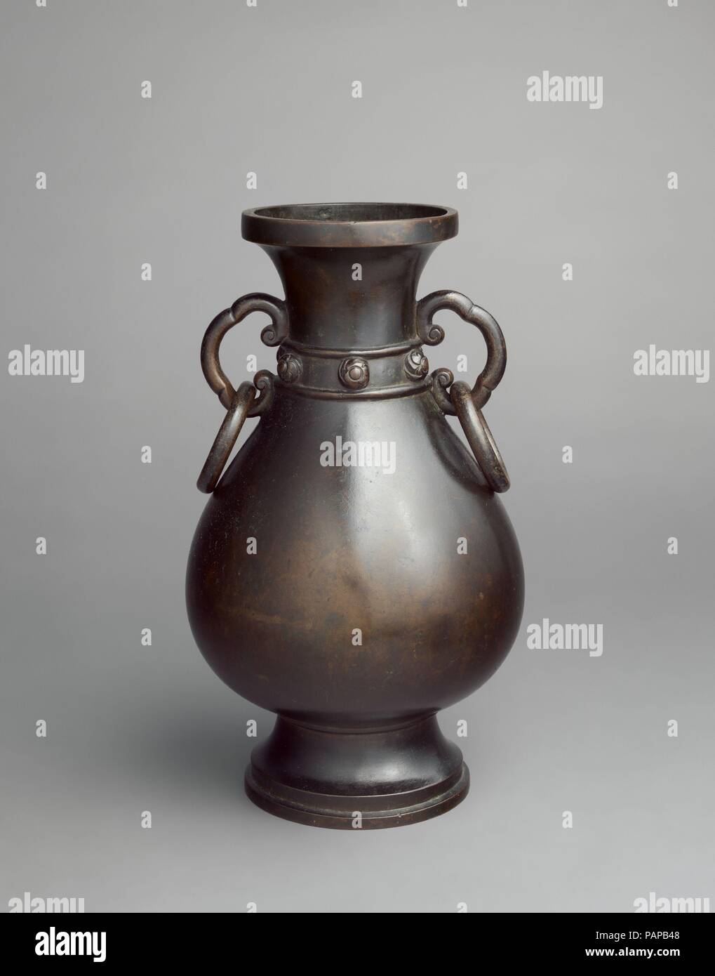 Vase One Of A Pair Culture China Dimensions H 10 1 2 In