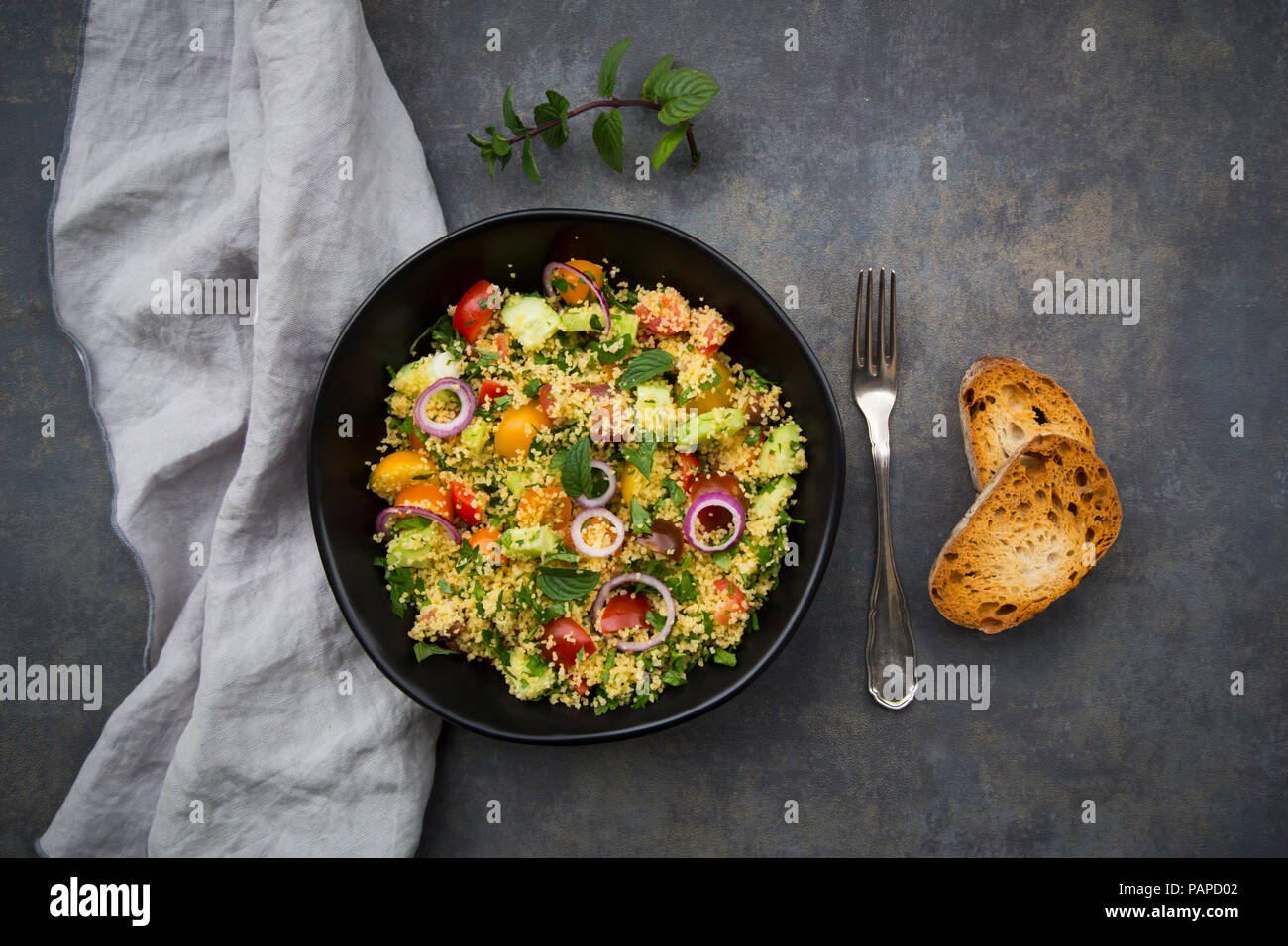 Roasted vegetable couscous photo hires stock photography and images Alamy