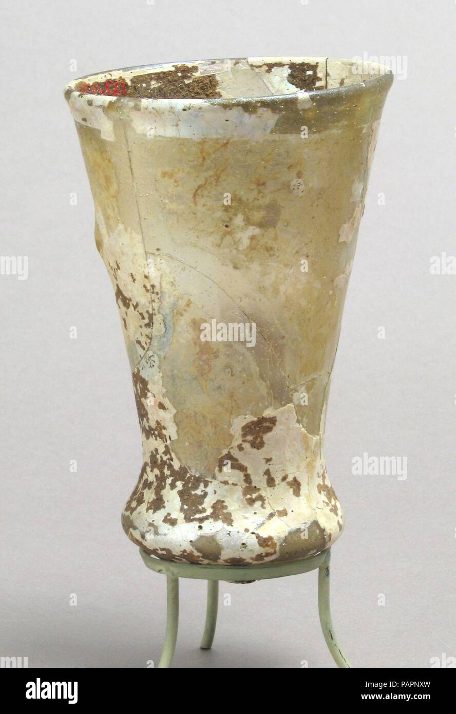 Bell Beaker. Culture Frankish. Dimensions Overall 4 1/4 x 2 3/4 in