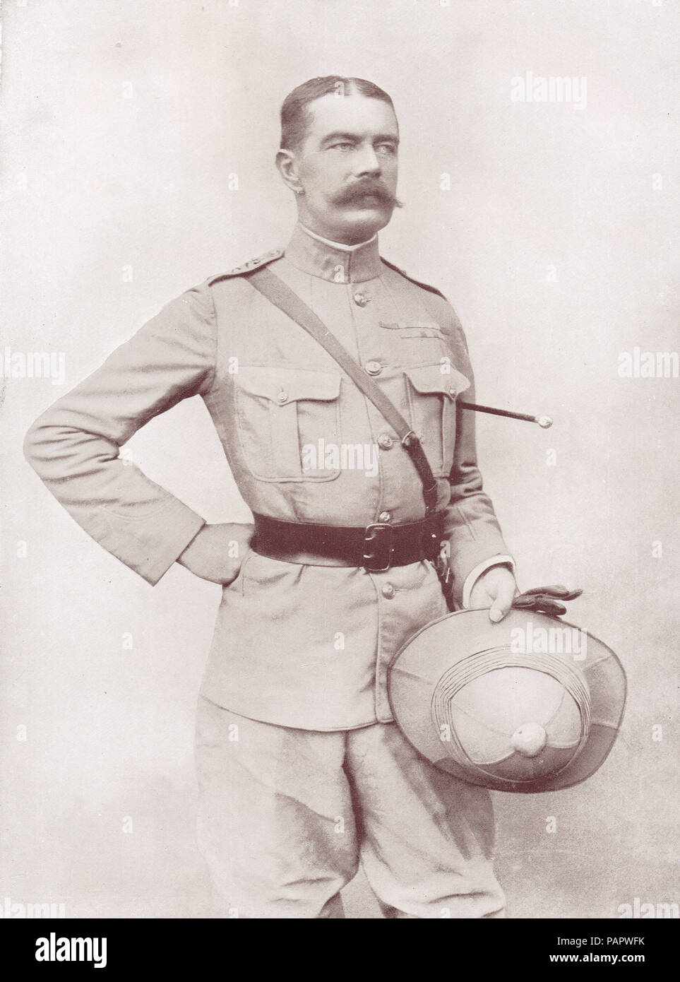Lord Kitchener of Khartoum, Field Marshal Horatio Herbert Kitchener Stock Photo