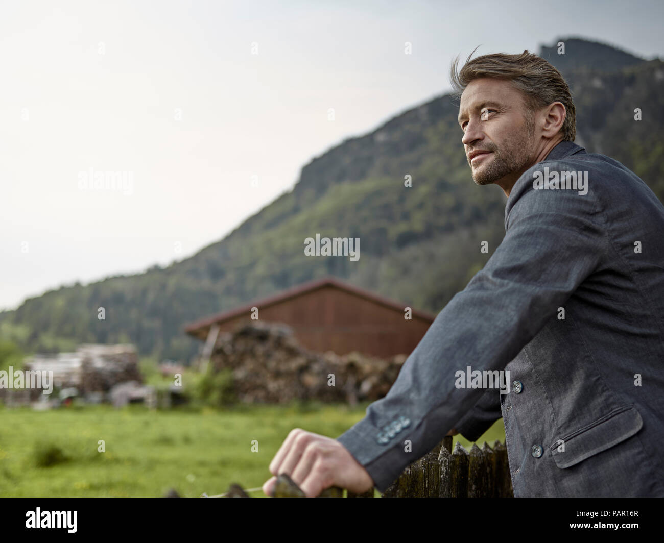 1 man landscape hi-res stock photography and images - Alamy
