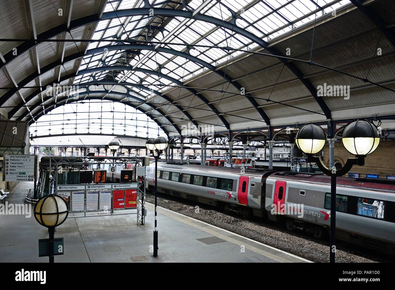newcastle central railway station high resolution stock photography and images alamy