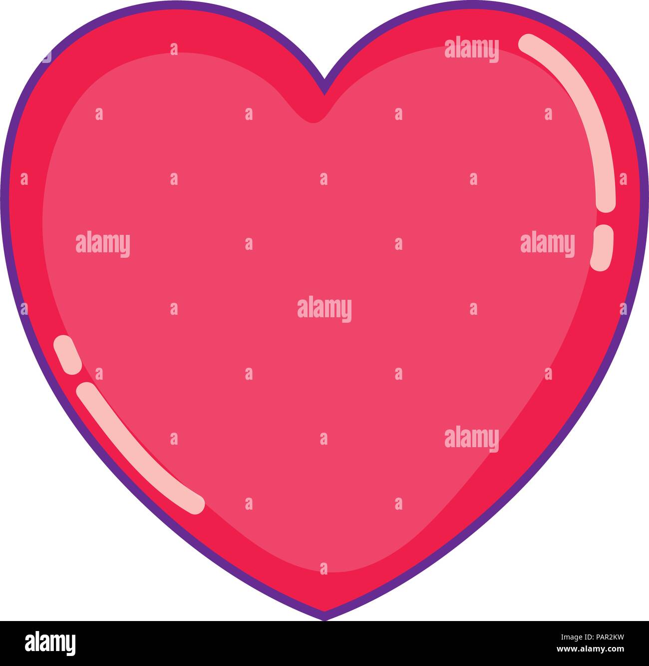 heart symbol of love and passion design Stock Vector Image & Art - Alamy