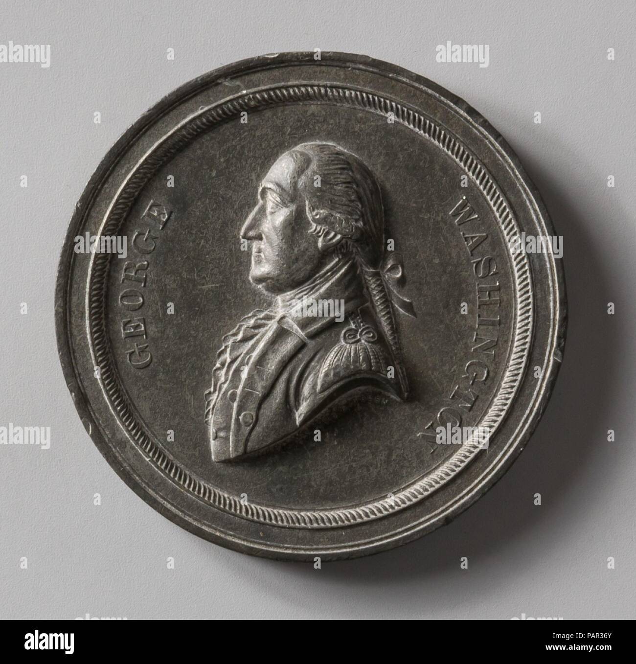 Medal. Dimensions: Diam. 2 5/16 in. (5.9 cm). Maker: John A. Bolen (1826-1906). Date: 1870-1900. Museum: Metropolitan Museum of Art, New York, USA. Stock Photo