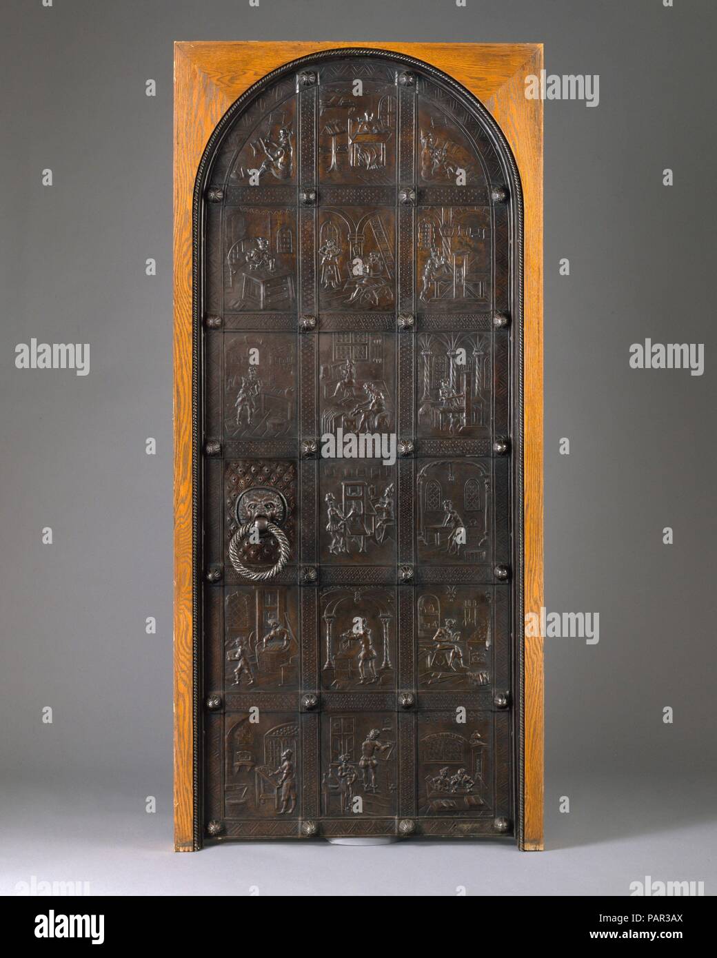 Door And Key In Original Door Frame Artist Samuel Yellin