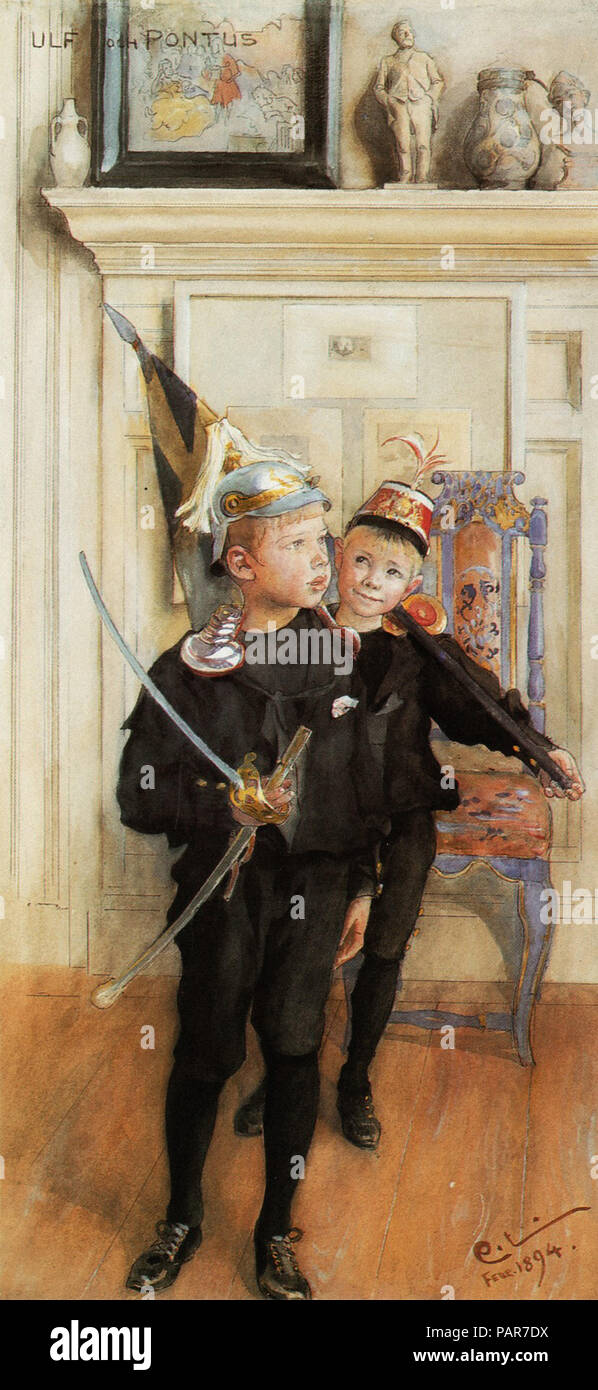 larsson-carl-ulf-och-pontus-stock-photo-alamy