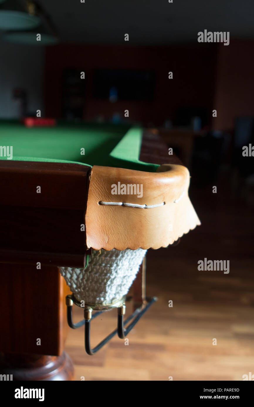 Snooker pockets hires stock photography and images Alamy