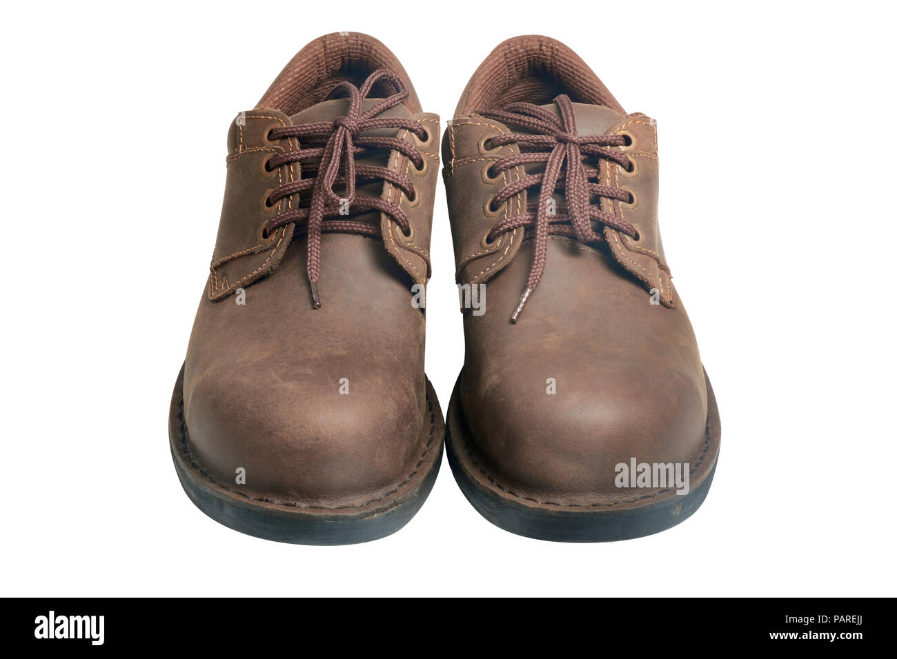 Safety shoes on white background. Protection devices for industrial  applications Stock Photo - Alamy