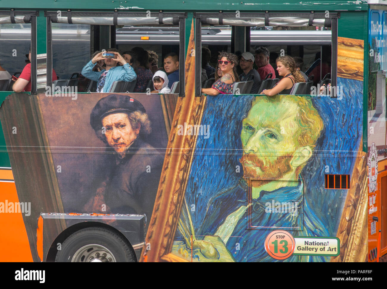 Washington dc old town trolley hi-res stock photography and images - Alamy
