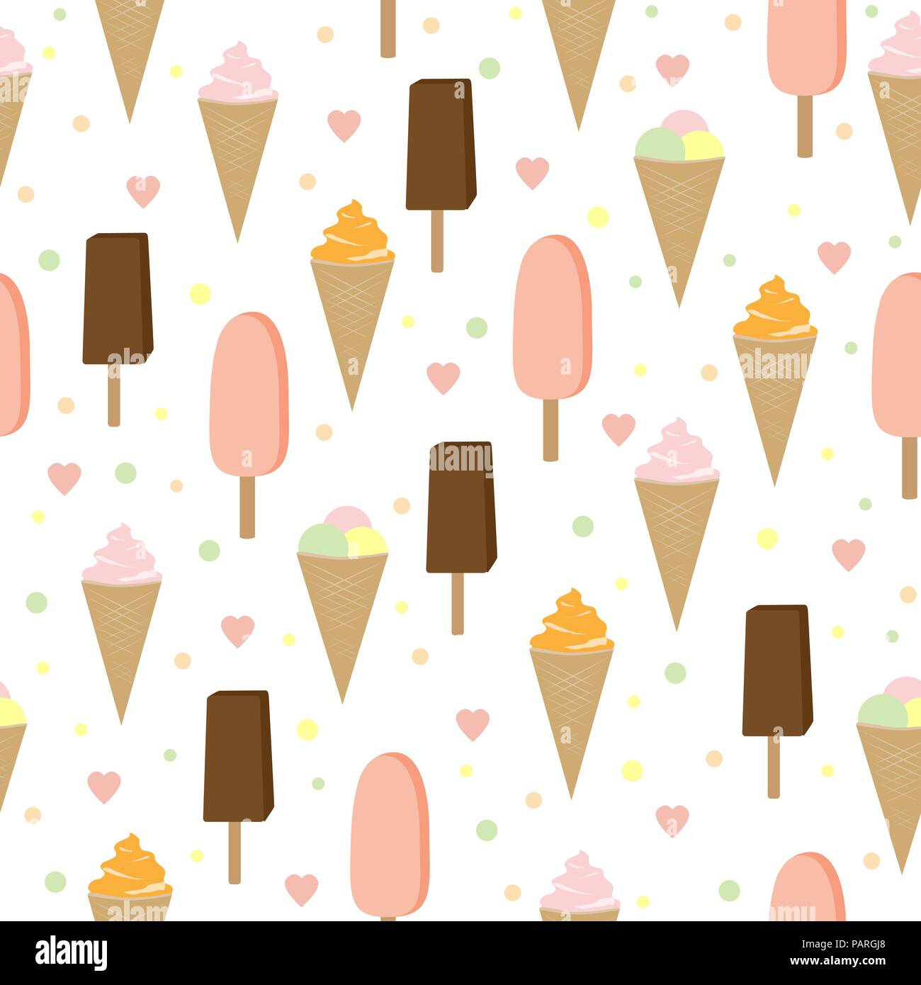 Ice cream cute ice cream icecream pattern patterns summer summer  time HD phone wallpaper  Peakpx