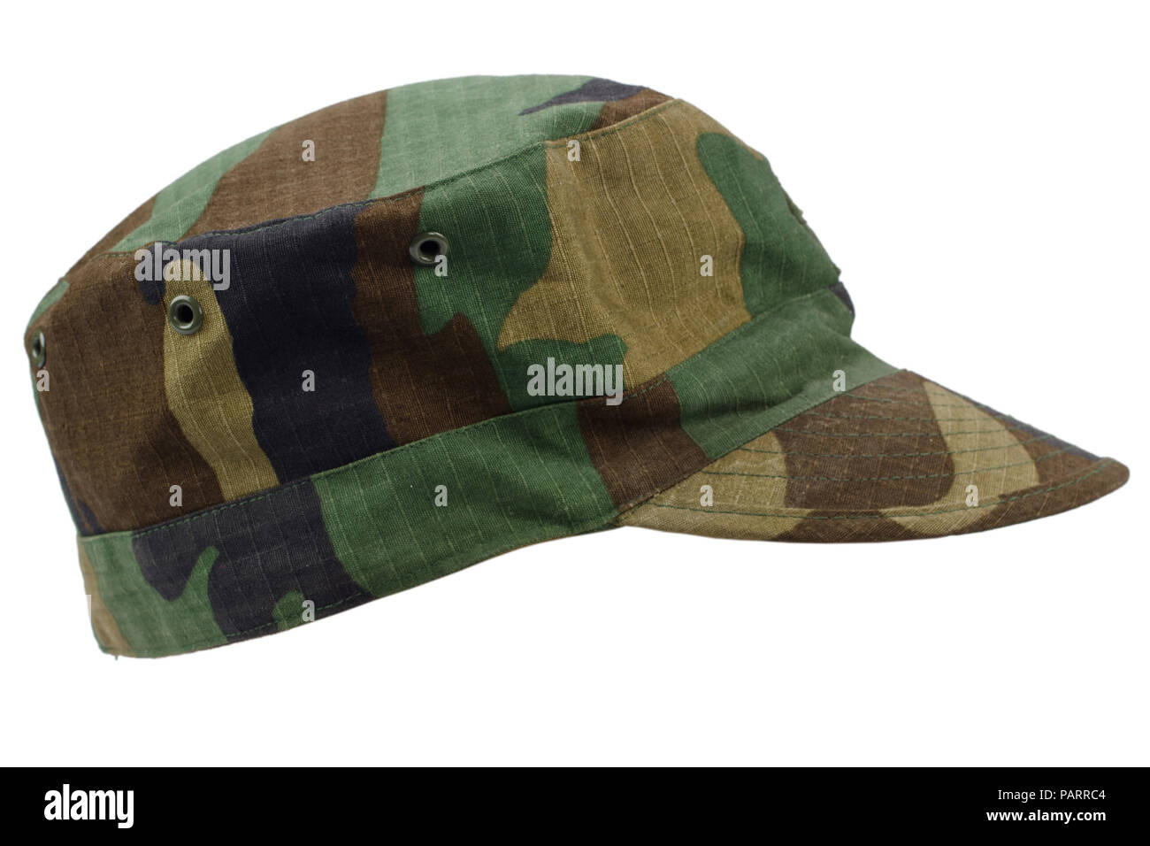 us army patrol cap on a white background Stock Photo - Alamy
